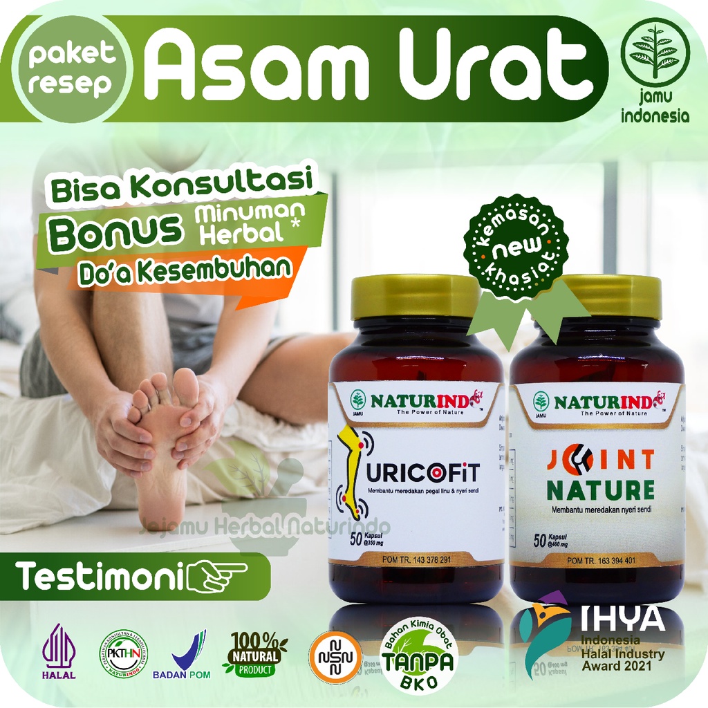 Jual Obat Asam Urat Tinggi Penurun Purin Kolesterol Nyeri Sendi Ampuh