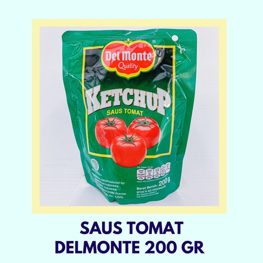 Jual Saus Tomat Delmonte Saos Tomat Del Monte Gr Shopee Indonesia