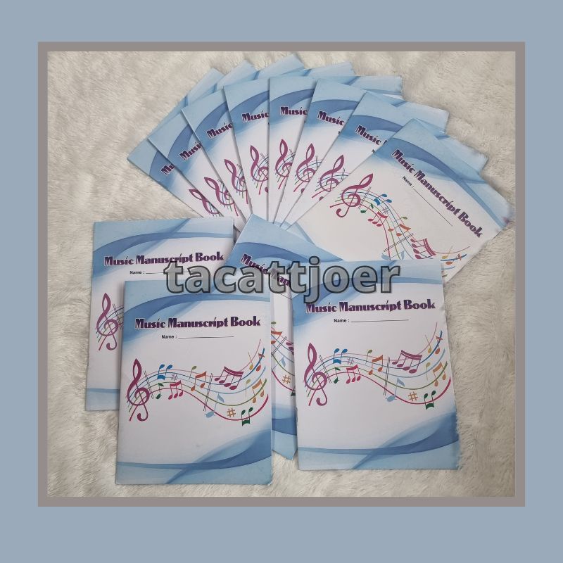 Jual Top STAR Garis Lima Buku Garis Paranada Manuscript Book Music