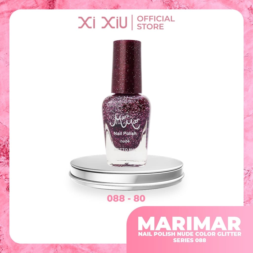 Jual Xi Xiu Nail Polish Series Kutek Nude Kutek Glitter Cat Kuku