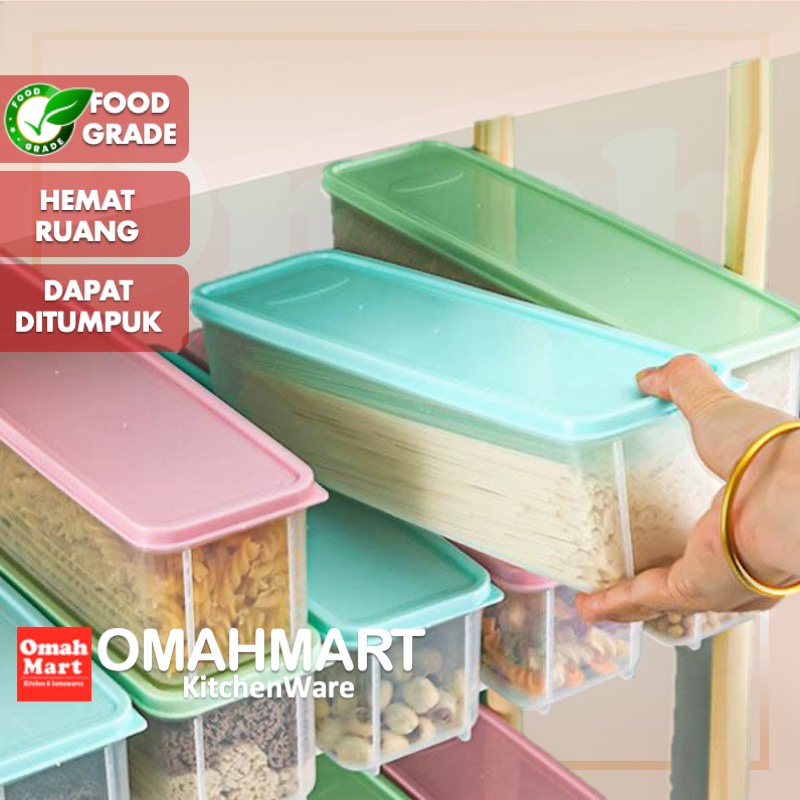 Jual Bonbox Food Container Kotak Plastik Persegi Panjang Tempat