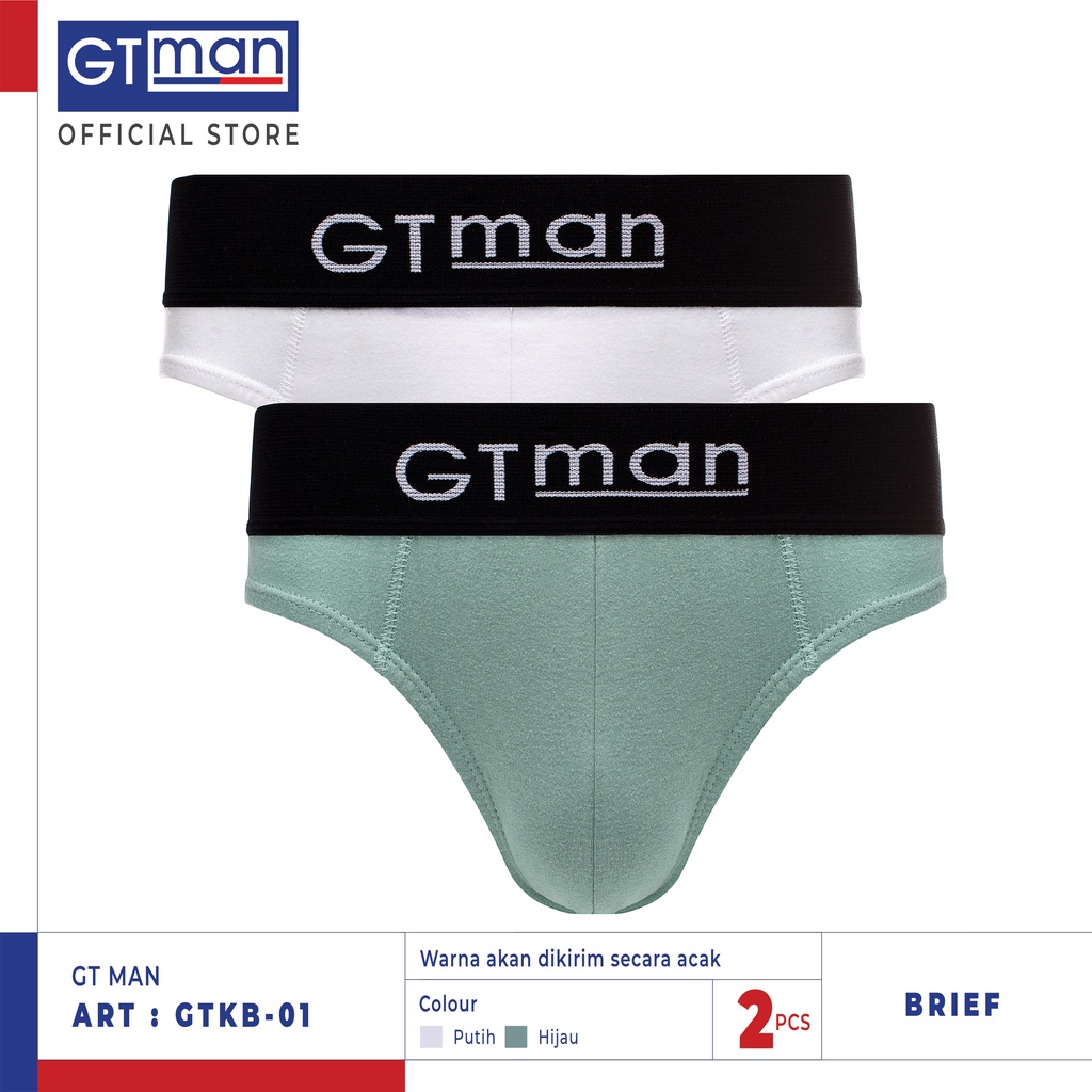 Jual Gt Man Brief Gtkb Isi Pcs Multicolour Celana Dalam