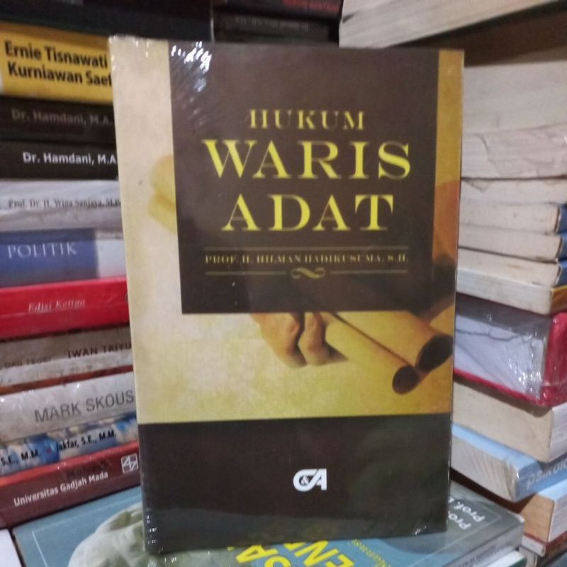 Jual HUKUM WARIS ADAT Penulis Prof H Hilman Hadikusuma S H Shopee