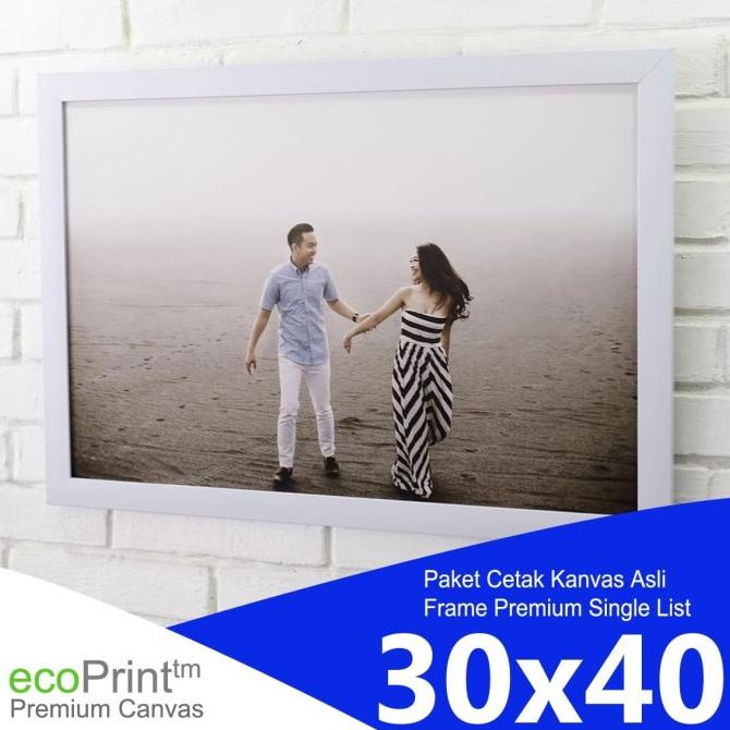 Jual Paket Cetak Foto Kanvas Dan Bingkai Frame Ukuran X A R Ssl