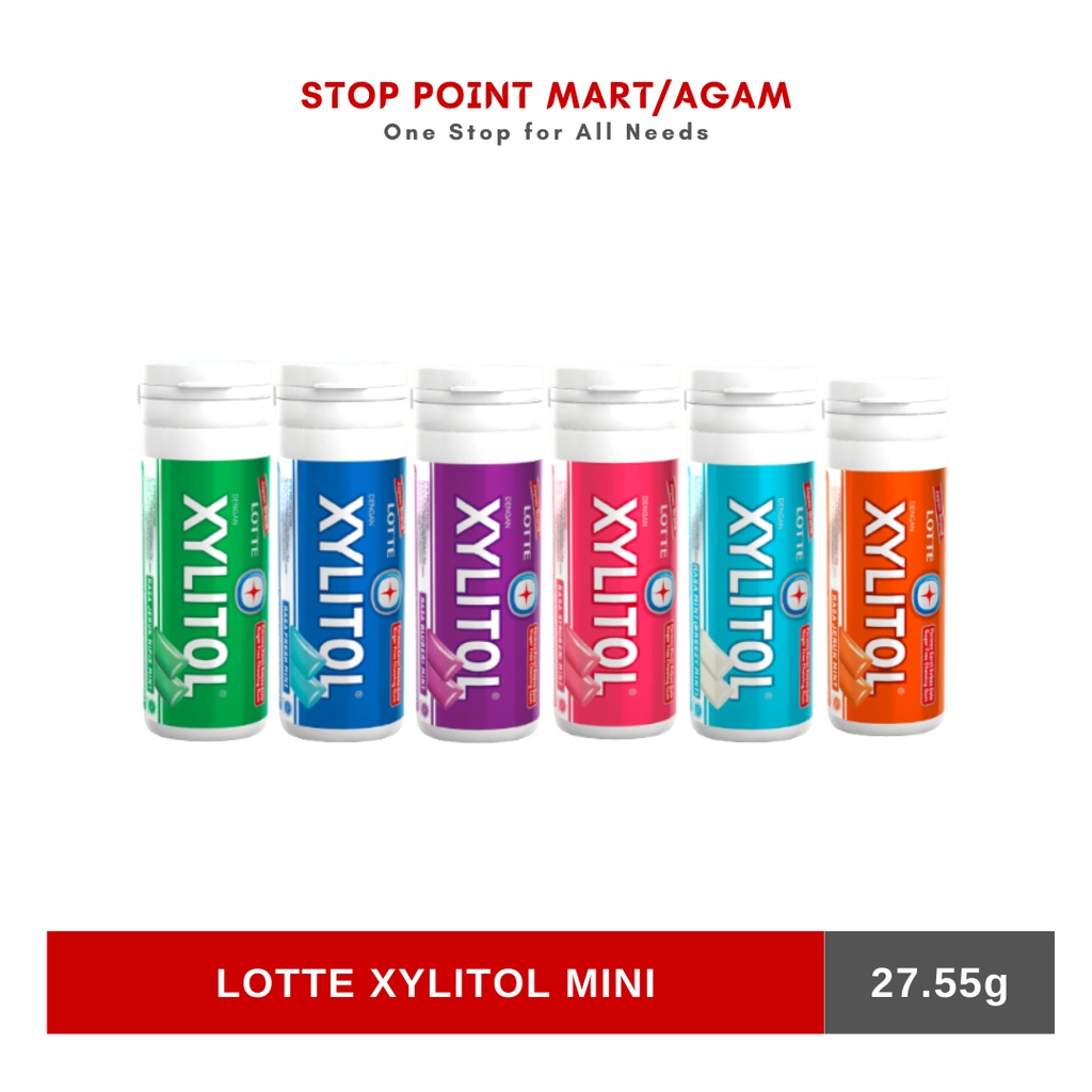 Jual Lotte Xylitol Botol Mini Permen Karet G Shopee Indonesia