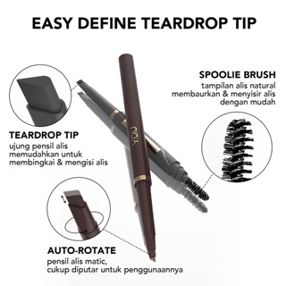 Jual YOU Teardrop Brow Definer Pensil Alis Waterproof Pigmented