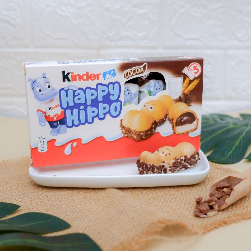 Jual Coklat Kinder Happy Hippo 1pak Isi 5 Atau Ecer Per Pcs Kinder