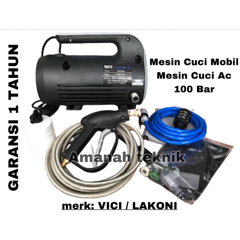 Jual Mesin Jet Cleaner Vici PWC 70 Mesin Cuci Mobil AC Lakoni 2