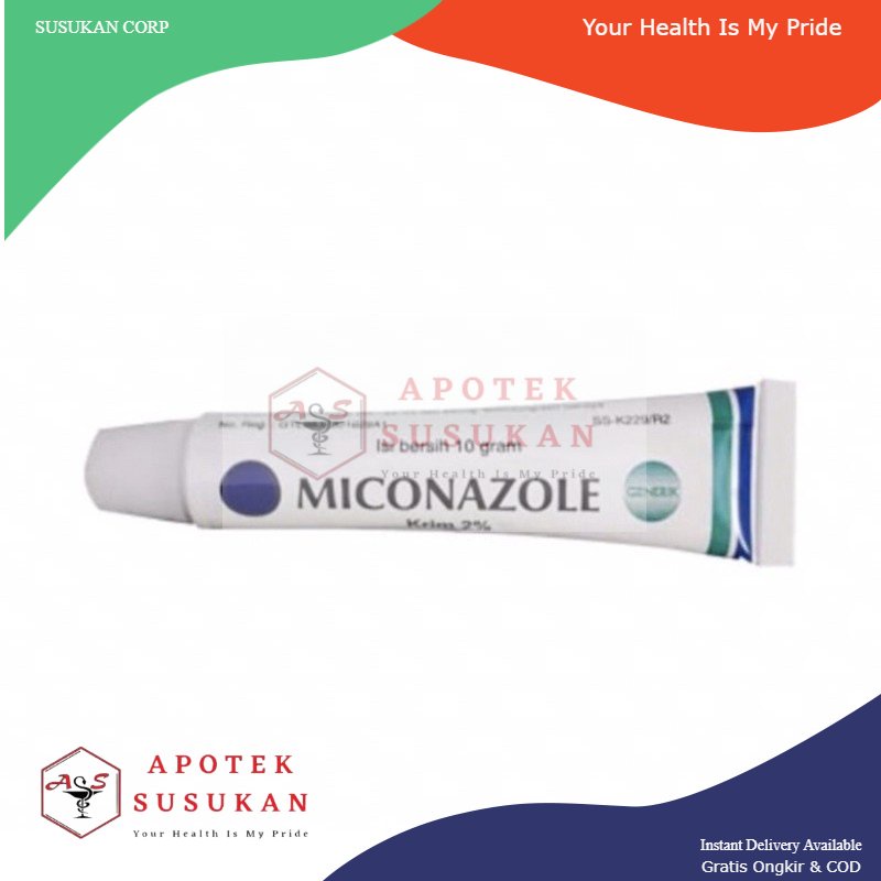 Jual Miconazole Cream Gram Salep Anti Jamur Kutu Air Panu Kadas