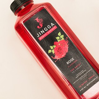 Jual Jingga Rose Syrup Ml Sirup Flavour Mawar Untuk Mocktail