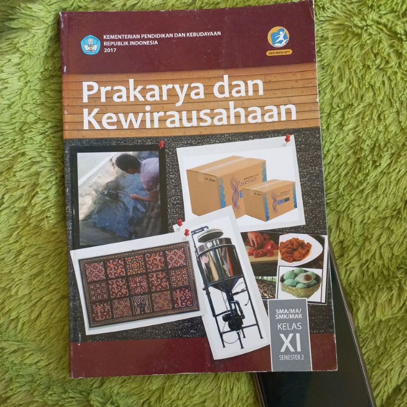 Jual Original Buku Prakarya Dan Kewirausahaan Kelas Semester Sma