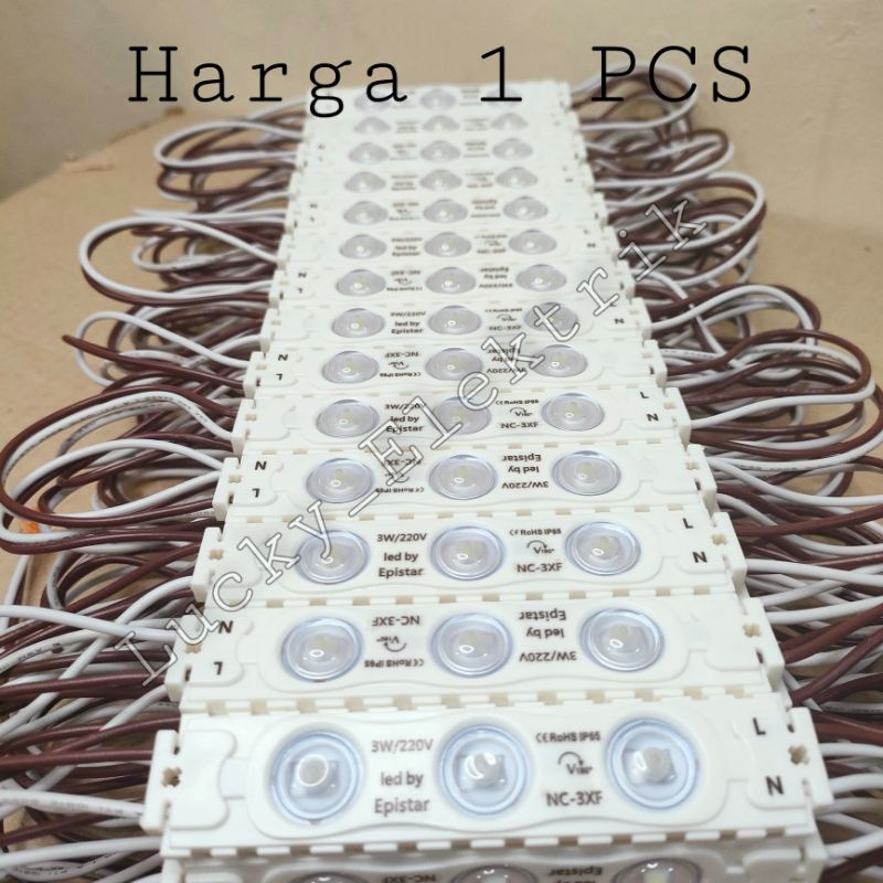 Jual Lampu Led Module W Watt Ac V Led Strip Module W Watt