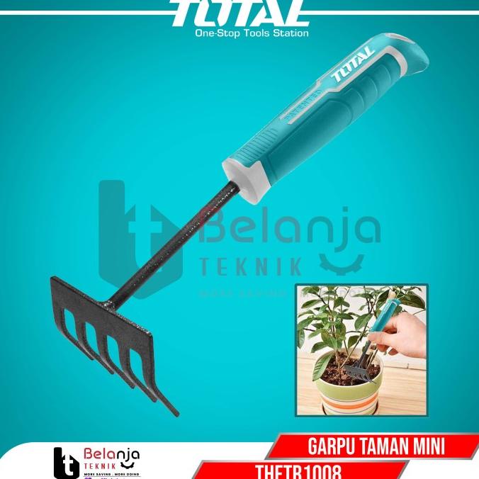 Jual Total Garden Rake Garpu Garukan Cangkul Pacul Taman Mini Thftr