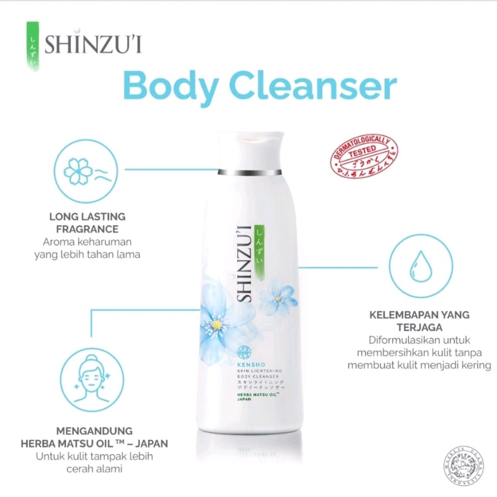 Jual Shinzui Skin Lightening Body Cleanser Sabun Cair Shinzui Refill