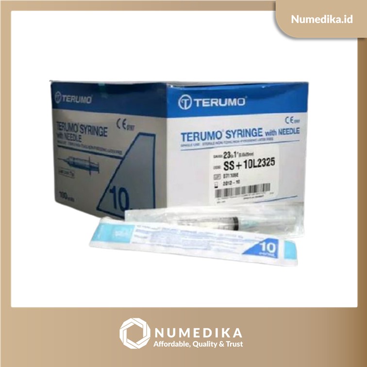 Jual Disposable Syringe With Needle Terumo 10 CC Spuit 10 CC Shopee