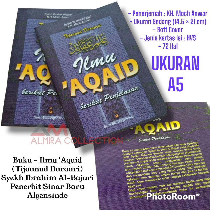 Jual Buku Ilmu Aqaid Tijaanud Daraari Syekh Ibrahim Al Bajuri