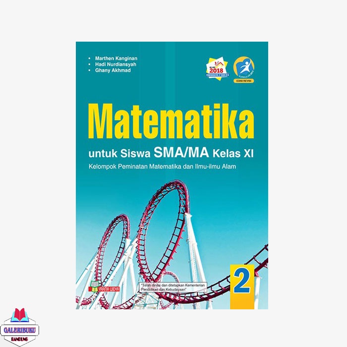 Jual Buku Matematika Peminatan SMA MA Kelas XI 11 Kurikulum 2013 Revisi