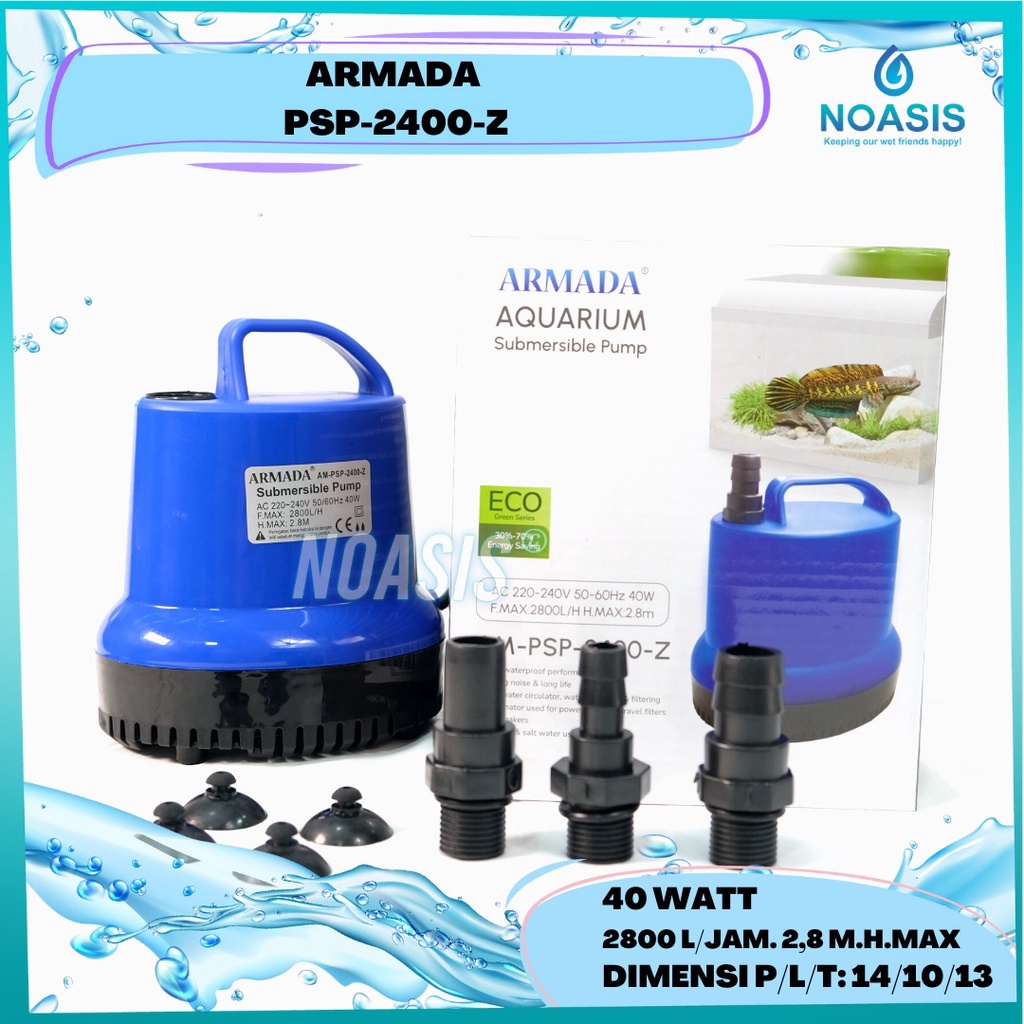 Jual Armada Pompa Air Celup Aquarium W Am Psp Z Am Psp Z