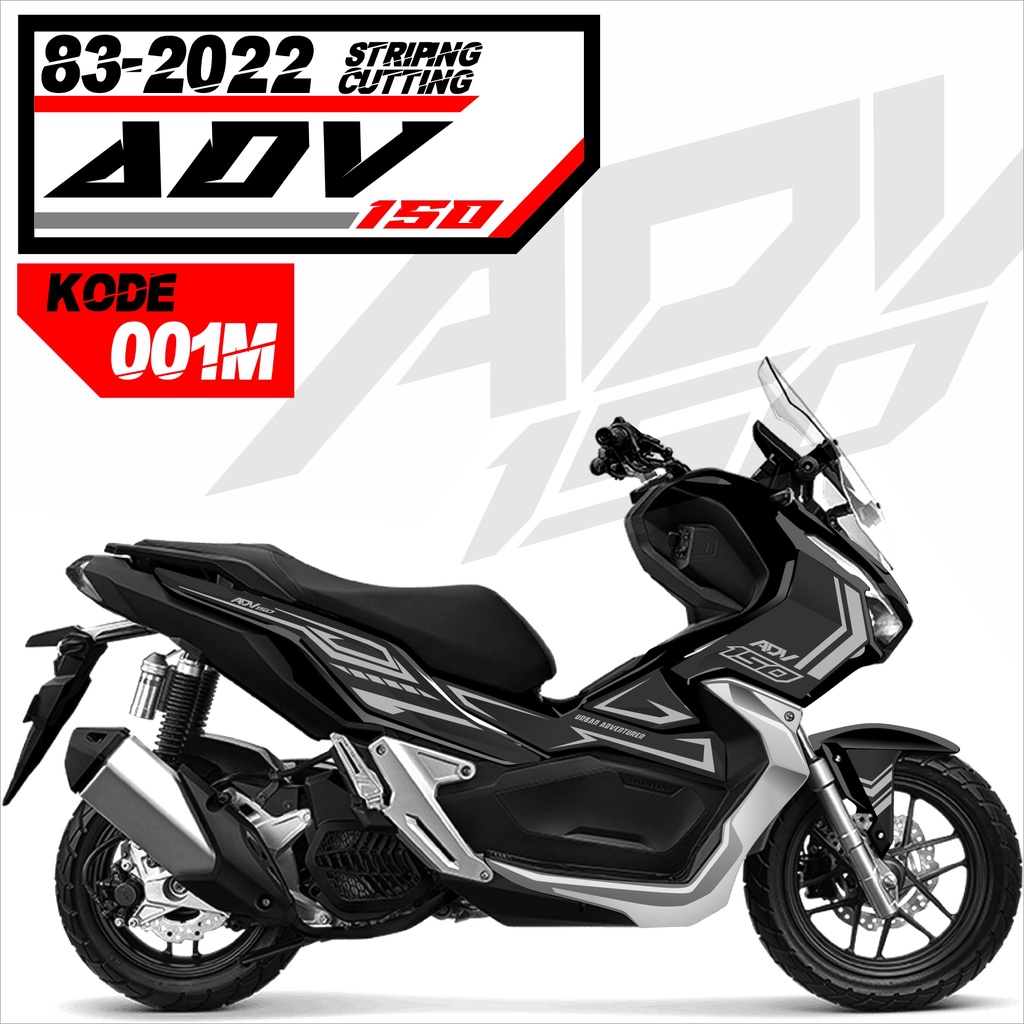 Jual Sticker Striping Lis Cutting All Honda Adv Variasi Decal Lis