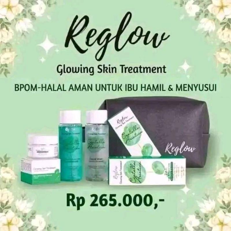 Jual Reglow Paket Glowing Series Skincare Shopee Indonesia