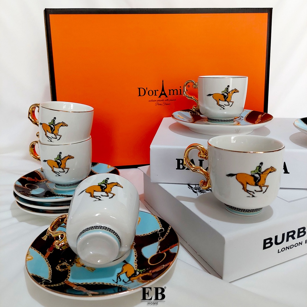 Jual Cangkir Set Keramik Luxury Hampers Cup And Saucer EB Home 824 1