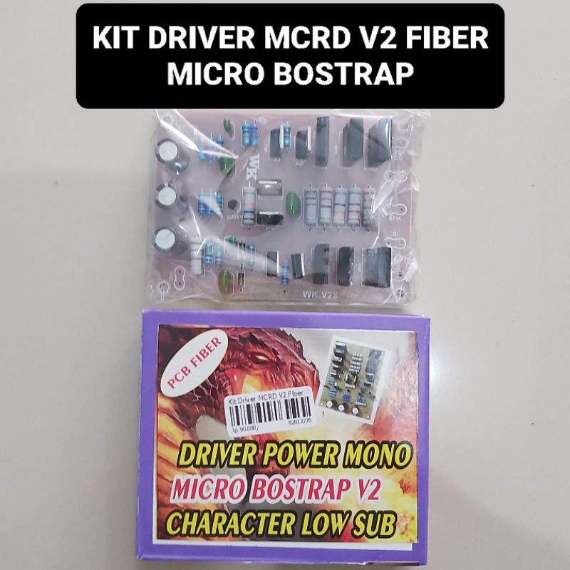 Jual Kit Driver Mcrd V Pcb Fiber Micro Bostrap Shopee Indonesia