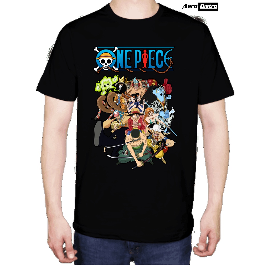 Jual AERODISTRO KAOS ONE PIECE KRU MUGIWARA FULL KAOS ONE PIECE FULL