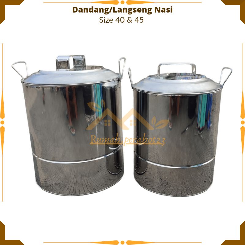 Jual Stainless Steel Panci Langseng Dandang Nasi Stainless