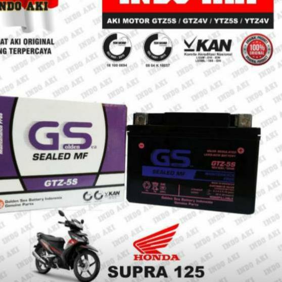 Jual Promo Aki Motor Honda Supra X Gtz Gtz S Gtz S Gs Golden