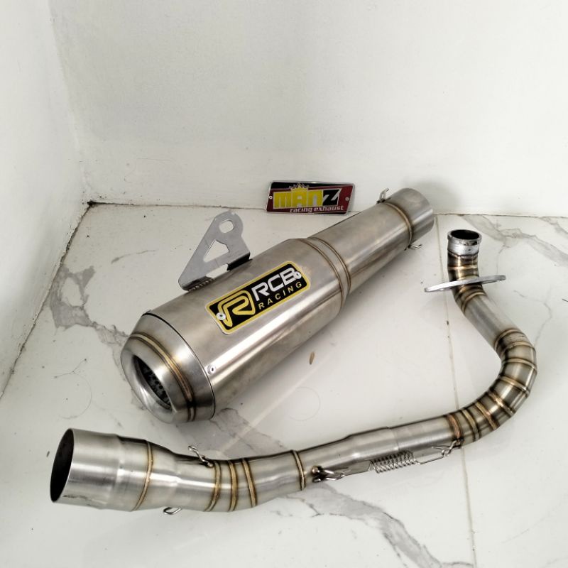 Jual Knalpot Racing DPJ PCX NMAX AEROX PNP Full Cacing Inlet 50mm