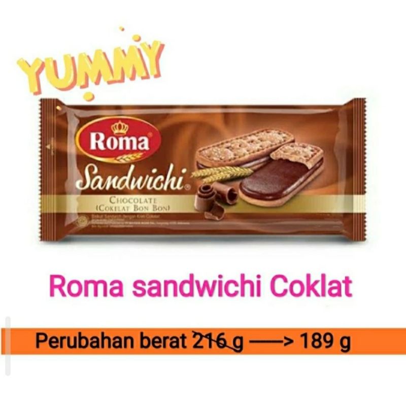 Jual Roma Sandwich Biskuit Sandwichi Shopee Indonesia