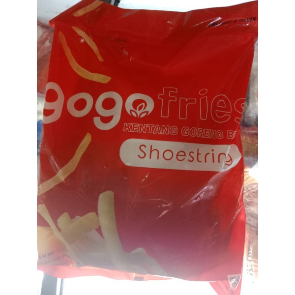 Jual Gogo Fries Shoestring Kentang Goreng Beku Kg Shopee Indonesia