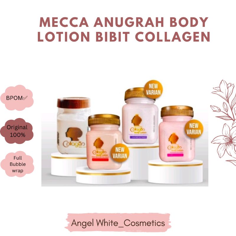 Jual Original Mecca Anugrah Body Lotion Bibit Collagen Series