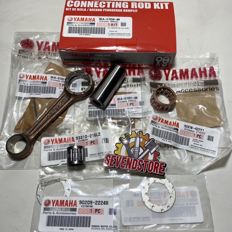 Jual Conrod Kit Stang Seher Piston Set Ka Rx King Rxk Original Ygp