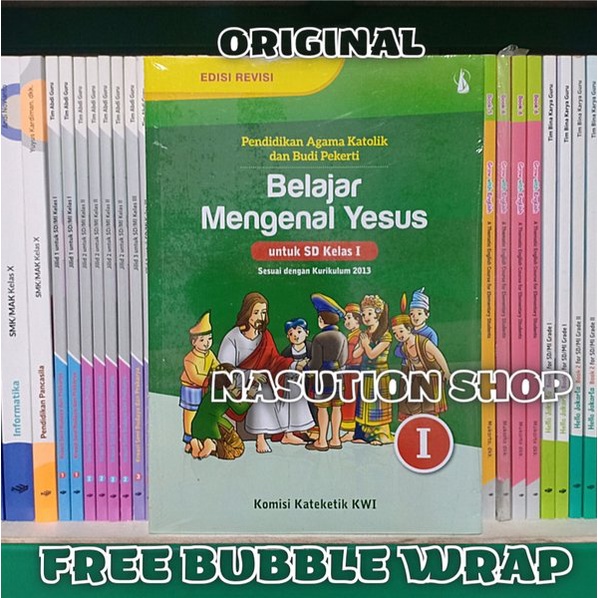 Jual Terpopuler Buku Agama Katolik Kelas 1 Sd Kanisius Belajar