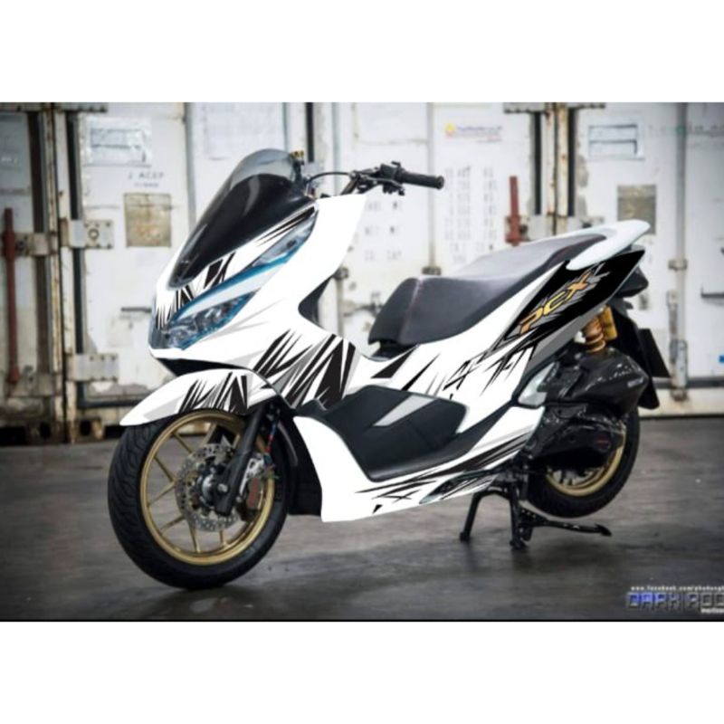 Jual Sticker Decal Variasi Untuk Motor Honda PCX 150 Cc Full Body Bisa