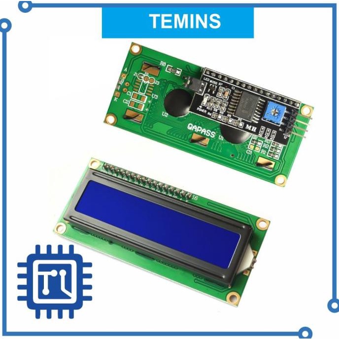 Jual Lcd X Biru Dilengkapi I C Modul Sudah Tersolder Tinggal Pakai