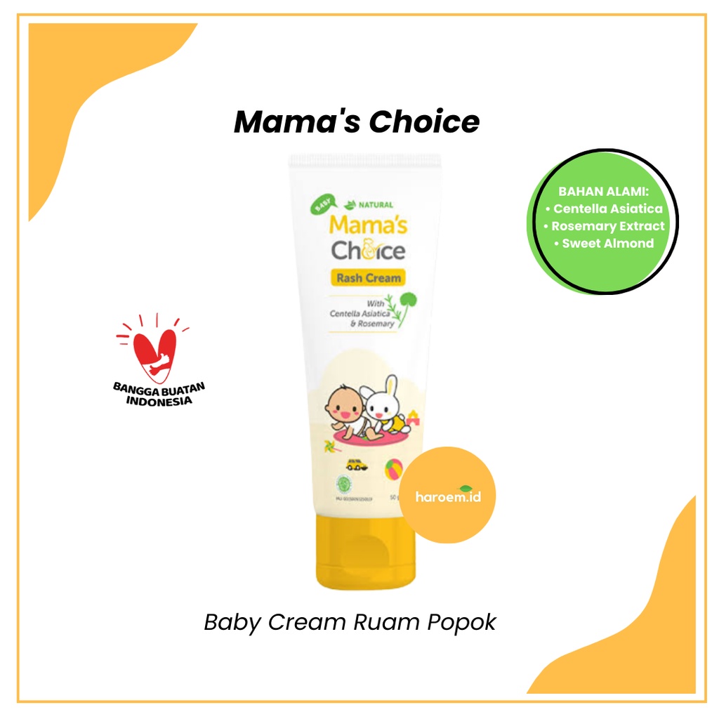 Jual Mama S Choice Baby Rash Cream Krim Ruam Popok 50 G Shopee Indonesia