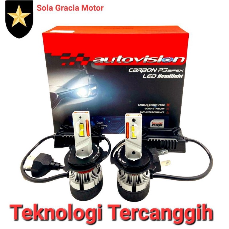 Jual Led Mobil Carbon P Apex W Type H H Hb H H Autovision