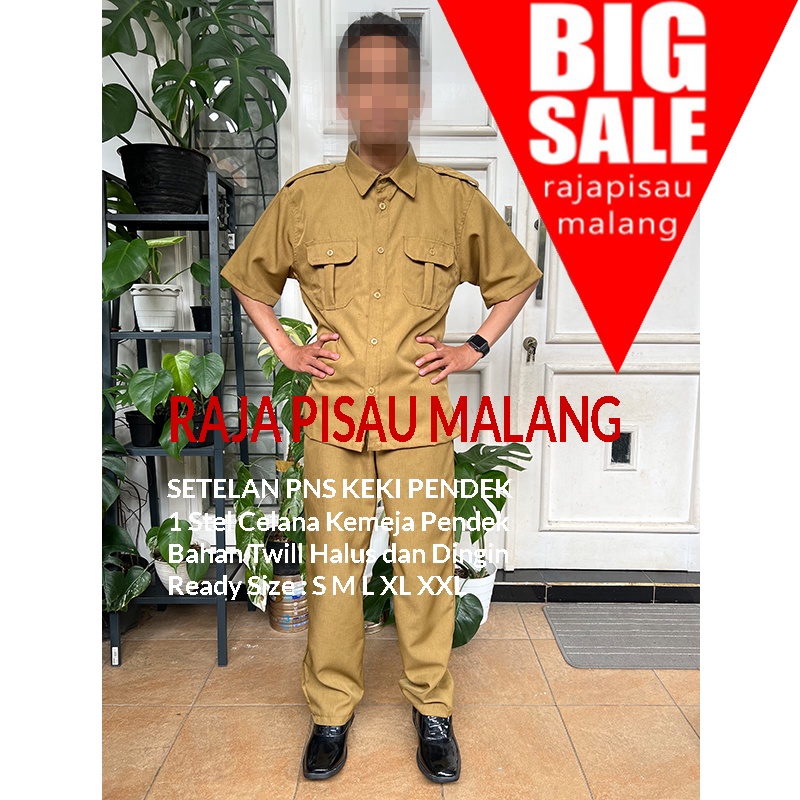 Jual Baju Keki Seragam Pns Pria Lengan Pendek Keki Pns Shopee Indonesia