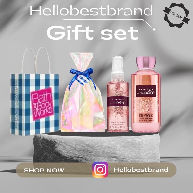 Jual Bbw Bath And Body Works Paket Hadiah Hantaran Hampers Gift