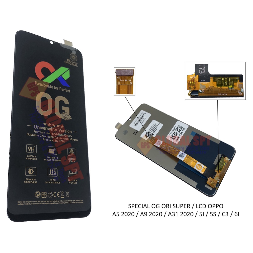 Jual Lcd Touchscreen Oppo A A A C I