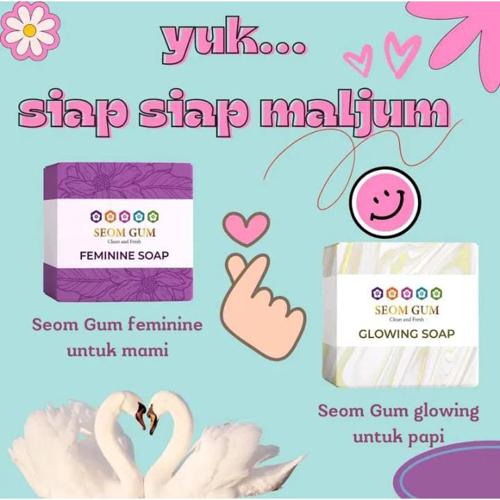 Jual Termurah Sabun Viral Sabun Seom Gum Glowing Seom Gum Feminine