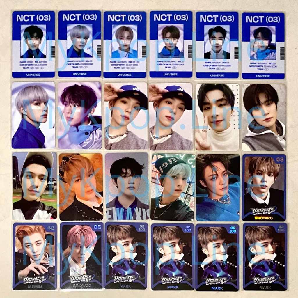 Jual PC NCT UNIVERSE ID Card MD 4x6 Holo SMCU READY Hologram Dream 127