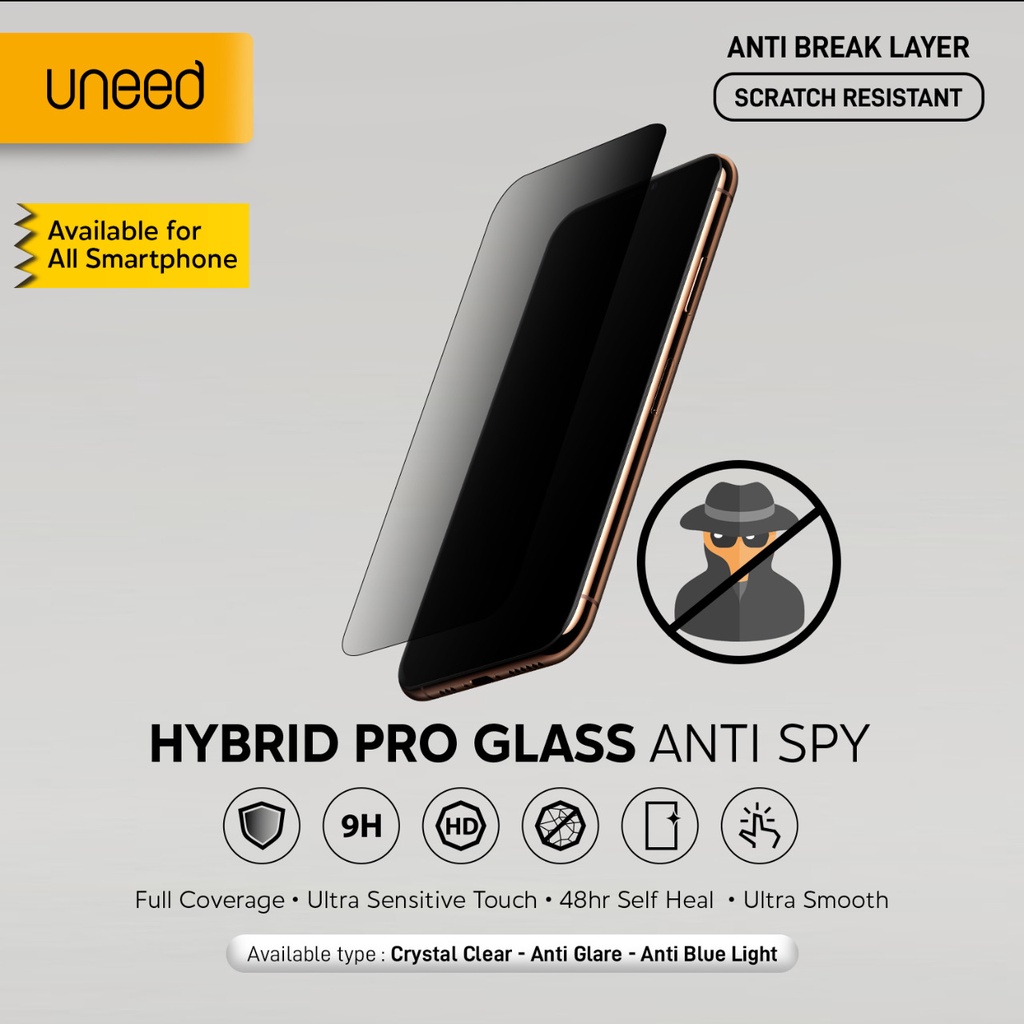 Jual Uneed Hybrid Pro Anti Gores For Iphone X Xr Xs Max