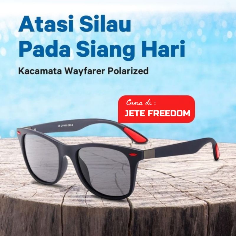 Jual AOFLY Kacamata Hitam Pria Wanita Keren Polarized Anti UV