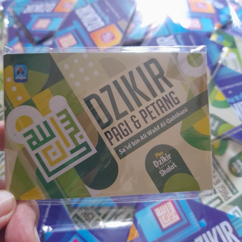 Jual Souvenir Dzikir Pagi Petang Dzikir Setelah Shalat Sudah Pakai Plastik Pustaka Arafah