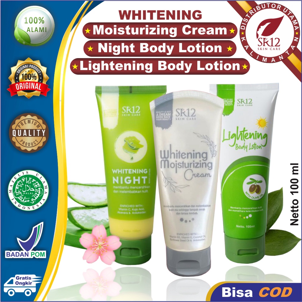 Jual Whitening Sr Whitening Moisturizing Cream Whitening Night