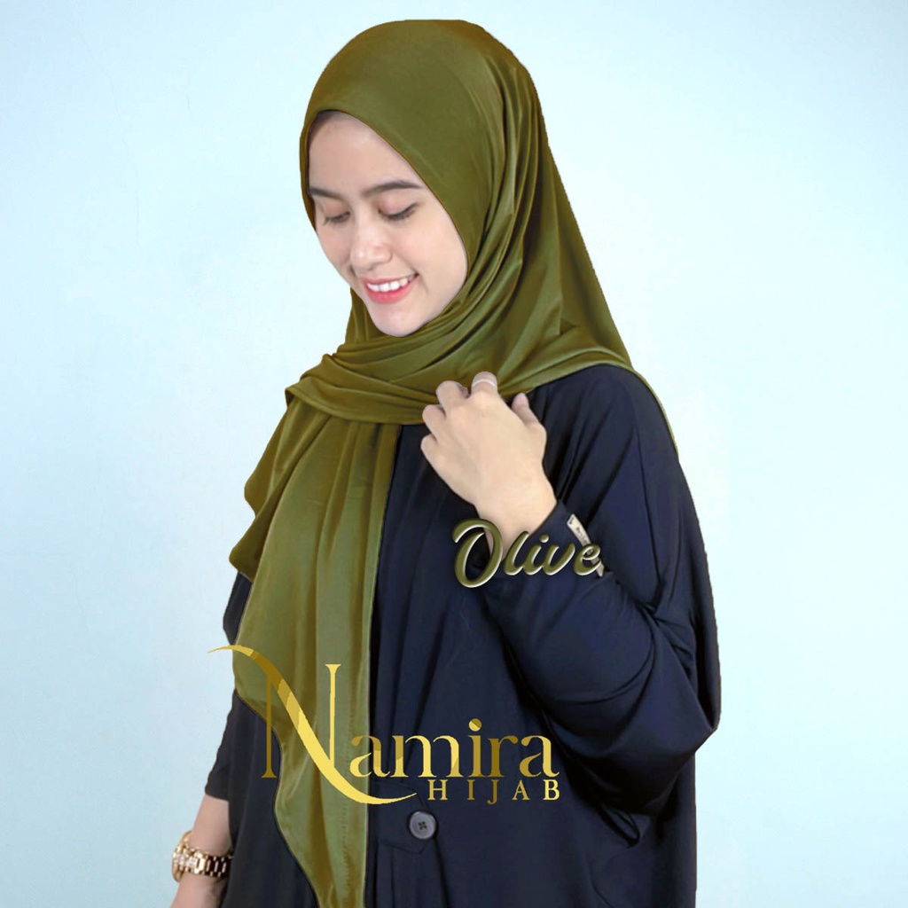 Jual Hijab Instan Segitiga Bahan Jersey Super Kerudung Segitiga Jersie