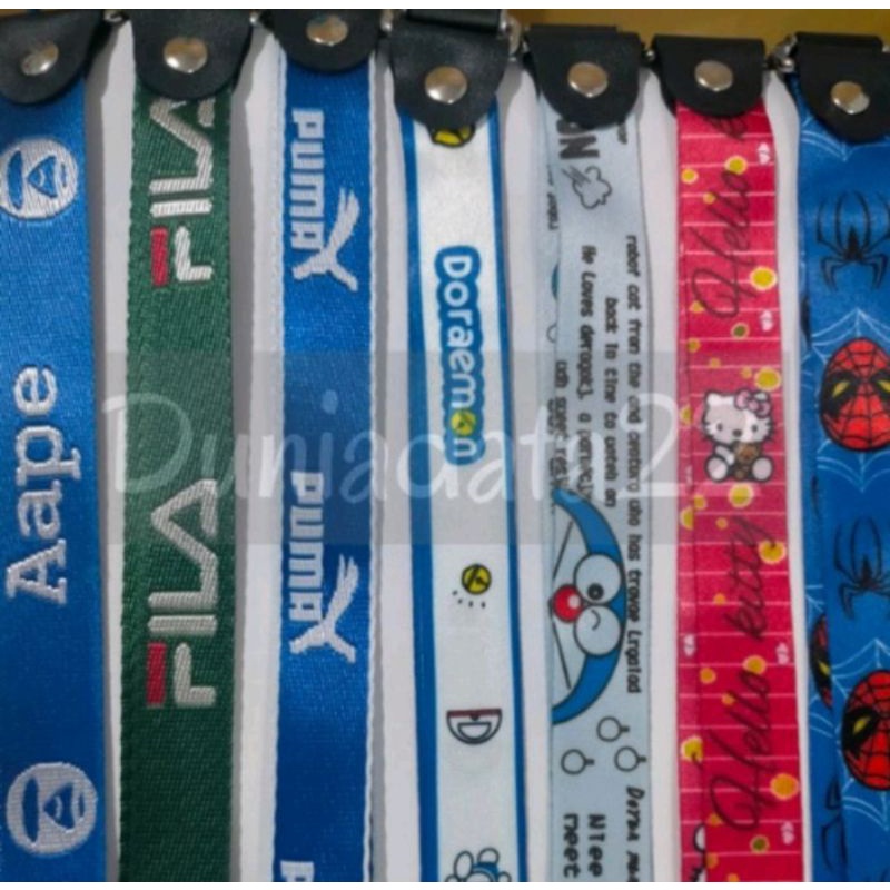 Jual TALI GANTUNGAN HP MOTIF BRANDED RANDOM STRAP HP Shopee Indonesia